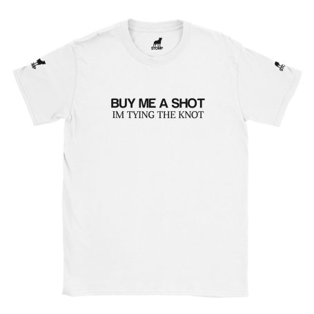 custom stag party t-shirt made by Stomp ravewear - Unisex - 100% soft cotton - free delivery